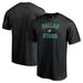 Men's Fanatics Branded Black Dallas Stars Victory Arch T-Shirt