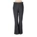 Ann Taylor LOFT Dress Pants - High Rise Boot Cut Trouser: Gray Bottoms - Women's Size Medium