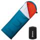 KingCamp Adult Sleeping Bag, Warm and Lightweight Single Sleeping Bag, Unique Color, Fully Unfoldable Multifunctional 3 Season Sleeping Bag- Suitable for Camping,Outdoor, Travel and Indoor