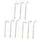 YARNOW 9 Pcs Water Gun Extension Rod Pressure Washer Extension Pole Pressure Washers Pressure Cleaner Hand Wisking Tool Electric Power Washer Wand Stainless Steel High Pressure Connector