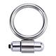 LAHTI Vibrating Cock Ring - Stainless Steel Penis Ring Vibrator - Cock Ring Male Sex Toy - 40mm(1.57")