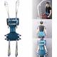 Patient Lift Wheelchair Patient Transfer Chair Transfer Lift Patient Lift for Home Full Body Walking Standing Aids,Patient Sling with Four Point Support,Full Transfer Belt Strap Patient Hois