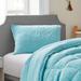 Byourbed Coma Inducer Bubblegum Sherpa Pillow Sham Polyester in Blue | 21 H x 37 W in | Wayfair J1J-CTN-BLUB-KSH