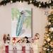The Holiday Aisle® So Cali Christmas Collection B Premium Gallery Wrapped Canvas - Ready To Hang Canvas in Black/Blue/Green | Wayfair