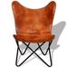 Lounge Chair - 17 Stories Seysha Outdoor Lounge Chair Genuine Leather in Black/Brown | 35.43 H x 29.13 W x 25.98 D in | Wayfair