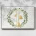 The Holiday Aisle® Weathered Aspen Wreath Collection A Canvas, Solid Wood in Gray | 25 H x 37 W x 1.5 D in | Wayfair