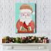 The Holiday Aisle® Santa Pack I Canvas, Solid Wood in Black/Brown/Green | 12 H x 8 W x 1.5 D in | Wayfair A44B1ED9B373418CACCEE0B4445B85F4