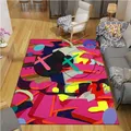 Hiphelicopter Kaw-s Tapis Antidérapant Polymères d'Art pour Salon Chambre à Coucher Lea Porte