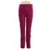 J.Crew Mercantile Velour Pants - High Rise: Burgundy Activewear - Women's Size 28
