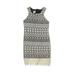 Un Deux Trois Dress - Bodycon: Gray Graphic Skirts & Dresses - Kids Girl's Size 16