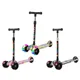 Trottinette Pliable à 3 Roues avec Roues Flash pour Enfant de 3 à 12 Ans Réglable Recommande