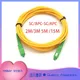 Fiber Patch Cord SC/APC-SC/APC Single Mode 3.0mm FTTH Fiber Optic Cable For Internet Jumper Cable 2M