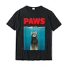 Paws furetto divertente t-shirt Parody furetto Lover Gifts Fitness Tight Tops & Tees For Men New