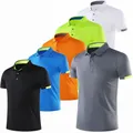 Mens Golf Tennis Jersey Sweatshirts Running Sport Tops Gym Fitness Plus Size Shirts Quick Dry