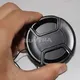 Hot Camera Anti-lose Cord Camera Lens Cover Snap-on Front 18-55 58mm Lens Cover Lens Cap for canon