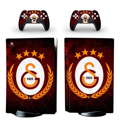 Neue Fußball PS5 Disc Skin Aufkleber Aufkleber Abdeckung für Konsole und 2 Controller PS5 Disk Skin Image