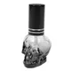 1PC Skull Shape Refillable Portable Empty Glass Perfume Bottle Travel Mini Charm Press Spray Parfum