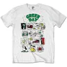 Green Day Herren Dookie Collage T-Shirt weiß Herren T-Shirt neue Herren Frühling Sommer Kleid