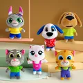 Can't Talk Talking Tom And Friends With Changeable Clothes Plush Toys 18cm Talking Tom Angela Dolls