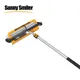 Sunnysmiler Solar Panel Cleaning Rotating Brush Kit Equipment Machine Cleaner Robot With Water Fed