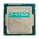 Core i7-4790K 4.0GHz Quad-Core 8MB Cache With HD Graphic 4600 TDP 88W Desktop LGA 1150 CPU I7 4790K