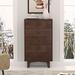 Storge cabinet lockers Real Wood spray paint Retro round handle can be placed in the living room bedroom dining room