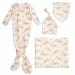 aden + anais snuggle knit newborn gift set rosettes