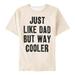 Wiueurtly Girls Long Sleeve Shirts Children s Clothing Summer Father s Day Letter Printing Children s T Shirt Round Neck Casual Girls Short Sleeve T Shirt Boys Short Sleeve Pattern T Shirt
