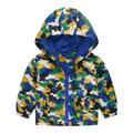 Spring Savings Clearance Lindreshi Winter Coats for Toddler Girls and Boys Toddler Kids Baby Boys Girls Fashion Cute Flowers Car Pattern Windproof Jacket Hooded Coat