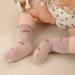 LYCAQL Baby Socks Cartoon Cherry Flower Rabbit Baby Socks Toddler Little Kid Children Mid Tube Socks Comfortable Cotton (D S)