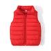 Baby Deals!Toddler Girl Clothes Clearance 2-9 Years Baby Puffer Vest Bear Ears Vests for Toddlers Baby Boys Girls Lightweight Sleeveless Bear Ears Zipper Up Jacket Solid Color Windproof Padded Vest