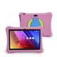 DAM Tablet für Kinder, WiFi, Betriebssystem Android 12 mit IWAWA, Display 10 Zoll, 1280 x 800 Pixel, Allwinner A133, Arm Cortex™-A53 Quad-Core, 1,7 GHz, 4 GB RAM + 64 GB, Dual-Kamera, Silikongehäuse,