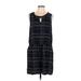 Apt. 9 Casual Dress: Black Houndstooth Dresses - New - Women's Size X-Large