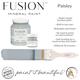 Fusion Mineral Paint, Paisley, mid tone neutral blue furniture paint, eco friendly water-based furniture paint, no brush marks, 500ml, 37ml