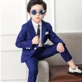 2024 Boys Suits for Weddings Blazer Pants Kids Formal Clothes Dresses Children Party Sets Classic