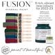 Fusion Mineral Paint, water-based furniture paint, eco friendly paint, no brush marks, all in one paint, 9 new Fusion colours, 500ml & 37ml