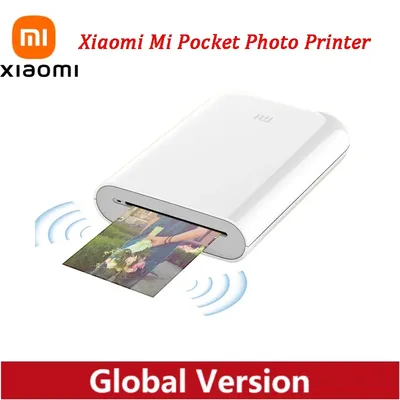Globale Version Xiaomi Mi Tragbarer Fotodrucker / 1S AR Photo ZINK Thermal Pocket Wireless Bluetooth Drucker Unterstützung Mi Home APP