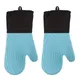Flexible Silicone Oven Mitts Set For Cooking Kitchen Essentials Extra Long Professional Heat