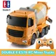 DOUBLE E E578 RC Trucks 1/26 Toys Vehicles Cars Cement Mixer Truck Engineering Construction Eletric