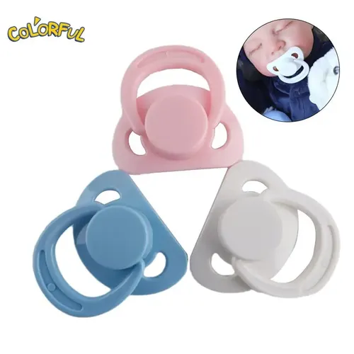 Einfarbig Puppe Magnet Schnuller Puppe Spielen Haus Liefert Dummy Magnet Nippel Für Neue Reborn Baby