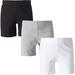 Girls Value Pack Solid Cotton Bike Shorts (Pack of 3) - Sizes 2-16