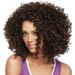 Ediodpoh African Black Short Curly Wig with Side Part for Export to Europe and America Wigs for Women C