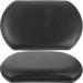 2Pcs Wheelchair Leg Rest Wheelchair Calf Pad Leather Replacement Wheelchair Leg Cushion