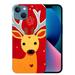 MAXPRESS Christmas Case for iPhone 15 Cute Silicone Phone Case Slim Protective Back Cover Cartoon Elk Gifts for Christmas Teen Girl Gifts Women Stocking Stuffers for Adults