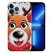 MAXPRESS Clear Christmas Case for iPhone 15 Plus 6.7 inch Cute Merry Christmas Pattern Phone Case Gifts Translucent Silicone Hard PC +Shockproof Protective Cover-Christmas Elk