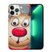 MAXPRESS Christmas Case for iPhone 15 Plus Cute Merry Christmas Pattern Phone Case Gifts Translucent Silicone Hard PC +Shockproof Protective Cover for iPhone 15 Plus 6.7 inch-Christmas Elk