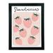 Society6 Fresas Limited Edition Framed Poster