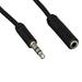 Cable Central LLC 3.5mm Male to Female Stereo Extension Cable - 6 Feet - Audio 3.5mm Cord for Phones Headphone Tablets MP3 Players and More - Silver Plated Stereo Connector/Jack Cable