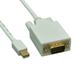 Cable Central LLC Mini DisplayPort to VGA Video Cable Mini DisplayPort Male to VGA Male 3 Feet