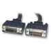 Cable Central LLC (5 Pack) DVI-D Dual Link Extension Cable Black DVI-D Male to DVI-D Female Ferrites 2 meter (6.6 Feet)